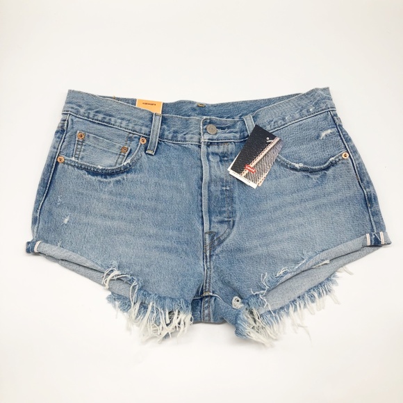 selvedge denim shorts
